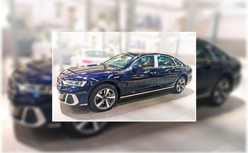 2022 Audi A8 L Facelift Spotted At A Dealership Ahead Of Launch