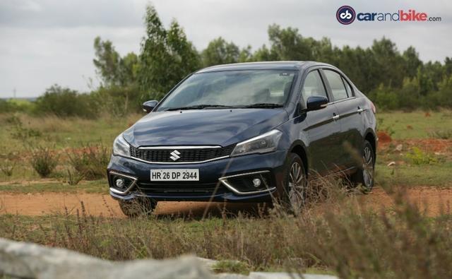 The 2018 Maruti Suzuki Ciaz facelift has been recalled in India to inspect and replace the speedometer assembly and owner's manual in Zeta and Alpha variants of Ciaz diesel cars. The carmaker is calling this a "proactively undertaken Service Campaign" and says there is no safety concern in the affected Maruti Suzuki Ciaz units.