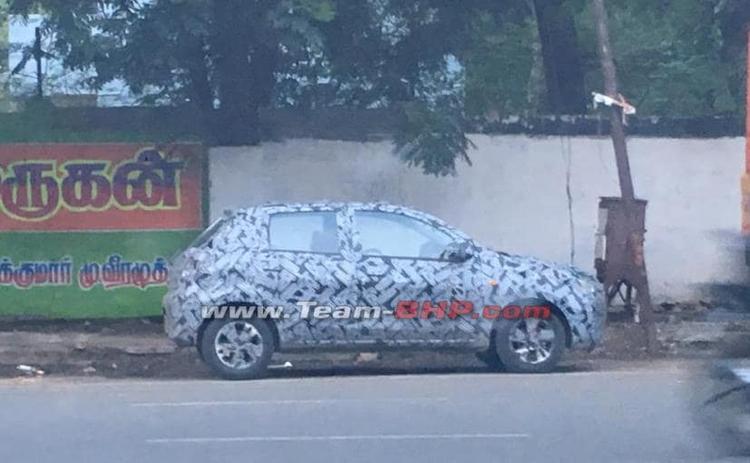 Datsun GO Facelift Spotted Testing In India