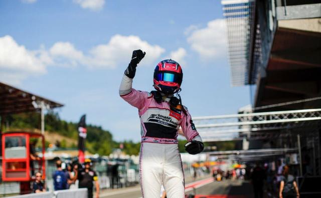 Jehan Daruvala started from pole, his first-ever in the series to take his maiden win the 2018 FIA Formula 3 Championship.
