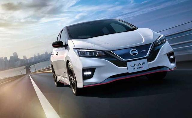The Nissan Leaf Nismo is based on the new Nissan Leaf but gets a considerable number of changes. It gets the characteristic layered double wings of the Nismo road car series, improving downforce without compromising drag coefficient.