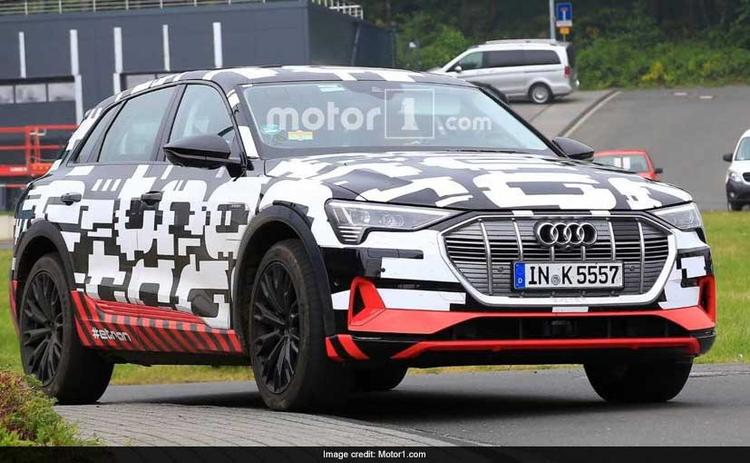 Audi E-Tron Spotted With Production-Ready Parts