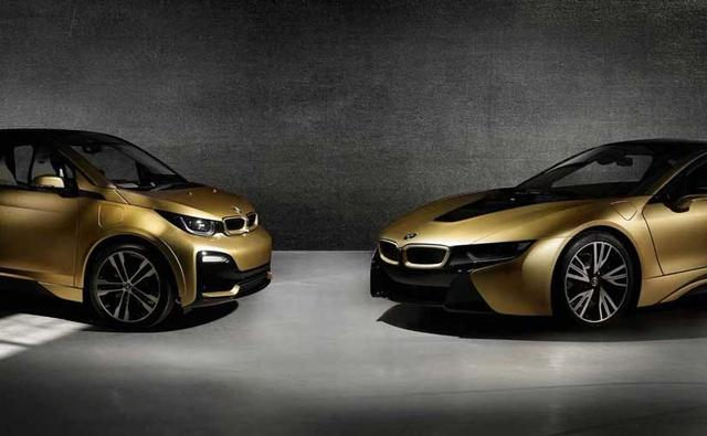 BMW i3s And i8 Starlight Edition Shine In A 24-Carat Gold Dust