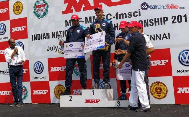 Jeet Jhabakh took his first win of the season as Anmol Singh Sahil finished second, whole Race 1 winner Saurav Bandyopadhyay took a hard fought third. Series leader Dhruv Mohite retired after facing an issue with his ABS system.
