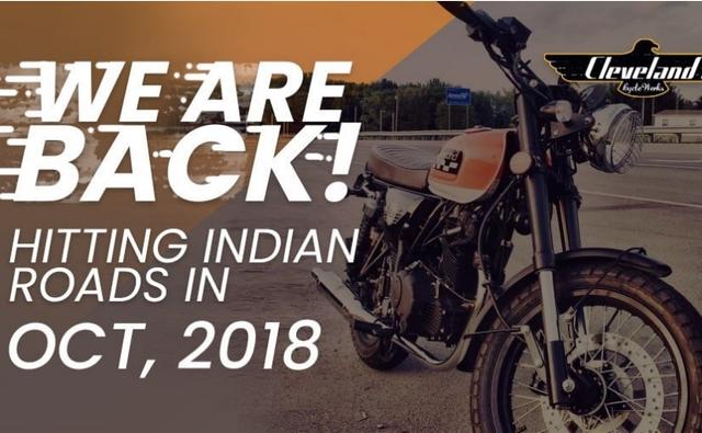The American motorcycle brand will now launch its range of products for India in October 2018.