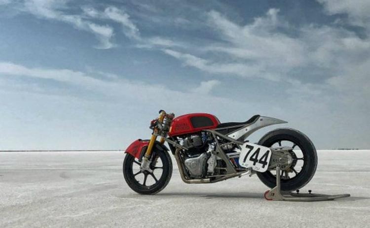 A modified Royal Enfield Continental GT 650 has apparently set a new speed record at the Bonneville Salt Flats, although Royal Enfield is still waiting for formal FIM certification.