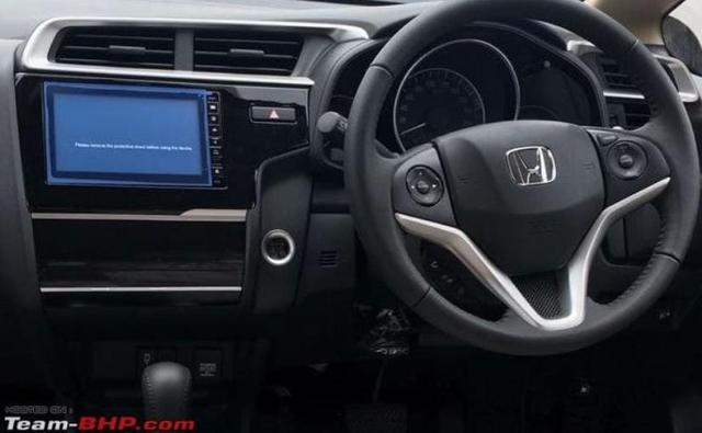 Honda Jazz Facelift Cabin Images Leaked
