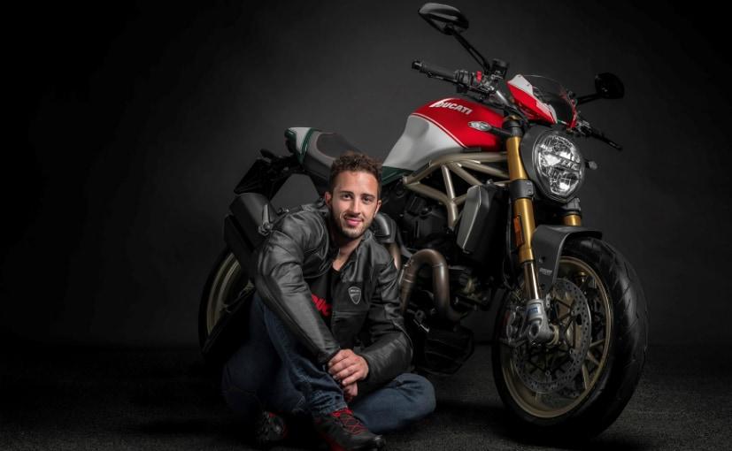 Andrea Dovizioso Unveils 25th Anniversary Ducati Monster 1200