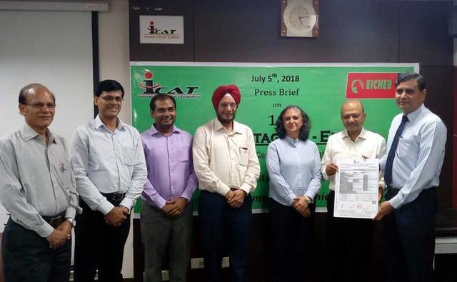 Eicher Trucks & Buses, part of Volvo Eicher Commercial Vehicles Ltd (VECV), announced that it has received Bharat Stage-VI (BS-VI) certification for a heavy duty CNG engine from the International Centre for Automotive Technology (ICAT).