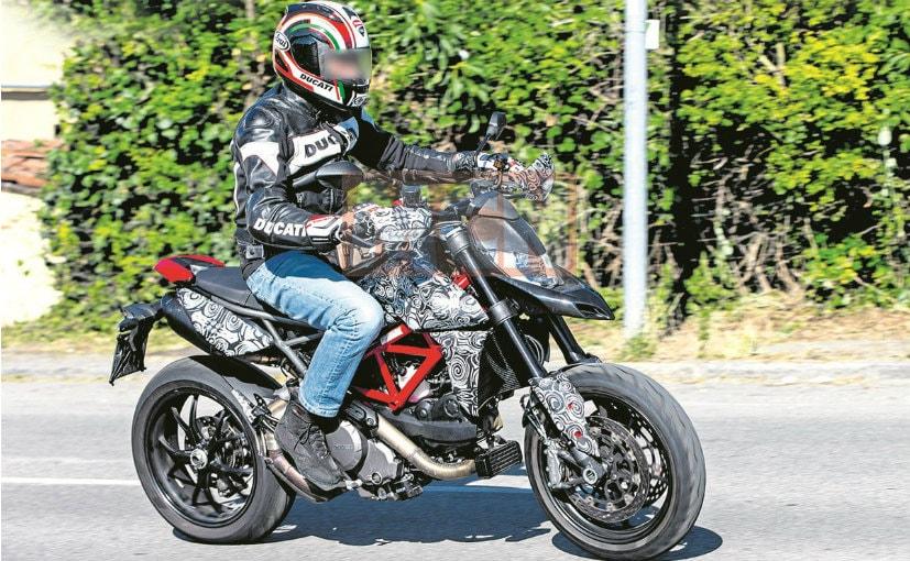 2019 Ducati Hypermotard Spied Testing