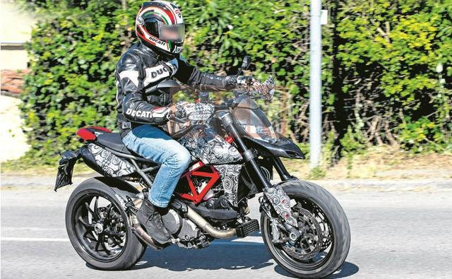 2019 Ducati Hypermotard Spied Testing