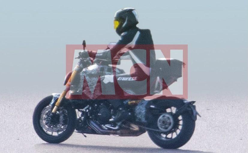 2019 Ducati Diavel Spotted Testing