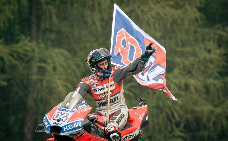 MotoGP: Dovizioso Wins Czech GP In A Dramatic Three-Way Fight