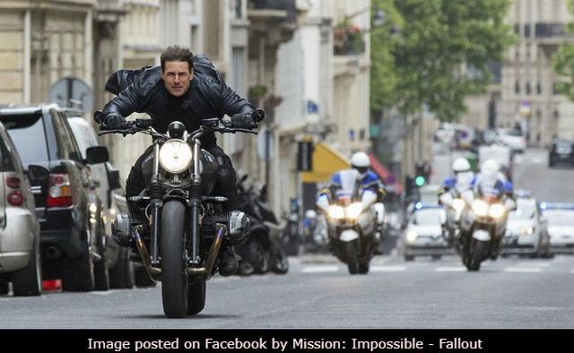 Tom Cruise Back In Latest Mission Impossible Movie With Another Motorcycle Stunt