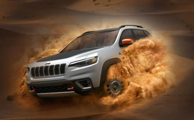 Jeep has announced that it will offer a second speciality off-road package to buyers - this one for off road use too but for a different purpose - the 'Deserthawk'. The Deserthawk package will most likely be available on the likes of the Cherokee platform.