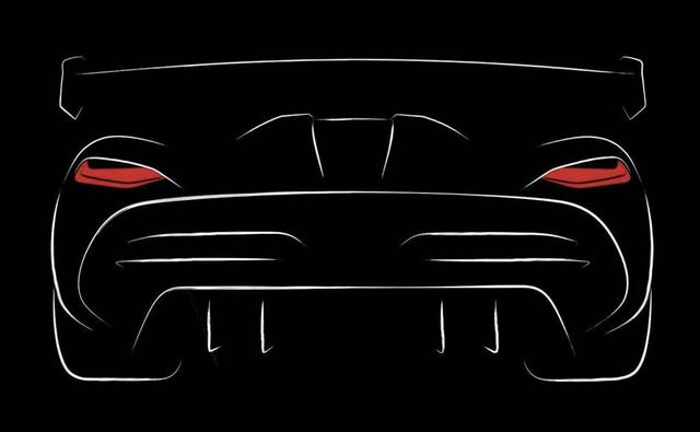 Koenigsegg teased the rear portion of the Agera RS replacement, which shows us the massive wing.