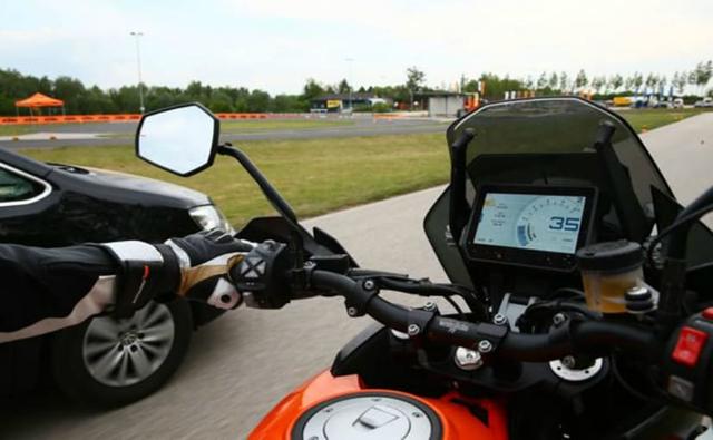 KTM will introduce adaptive cruise control and blind spot detection systems on future models, which will be available on model year 2021 motorcycles.