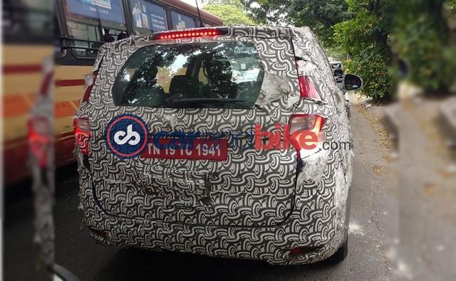 Mahindra's upcoming all-new MPV, codenamed U321, is expected to be launched in September 2018. Ahead of the MPV's launch, a heavily camouflaged near-production test mule has been spotted.