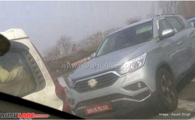 Images of Mahindra's upcoming full-size SUV, based on the SsangYong Rexton, have recently surfaced online and this time around we get to see the car in a new silver exterior colour. Essentially, it will be the same G4 SsangYong Rexton that will be just rebadged in India with Mahindra branding and evidently a new name as well.