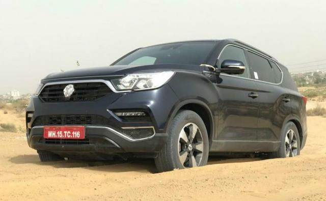 Mahindra is actively testing its new SUV, the Rexton in India. It could go on sale in India during this year's festive season.