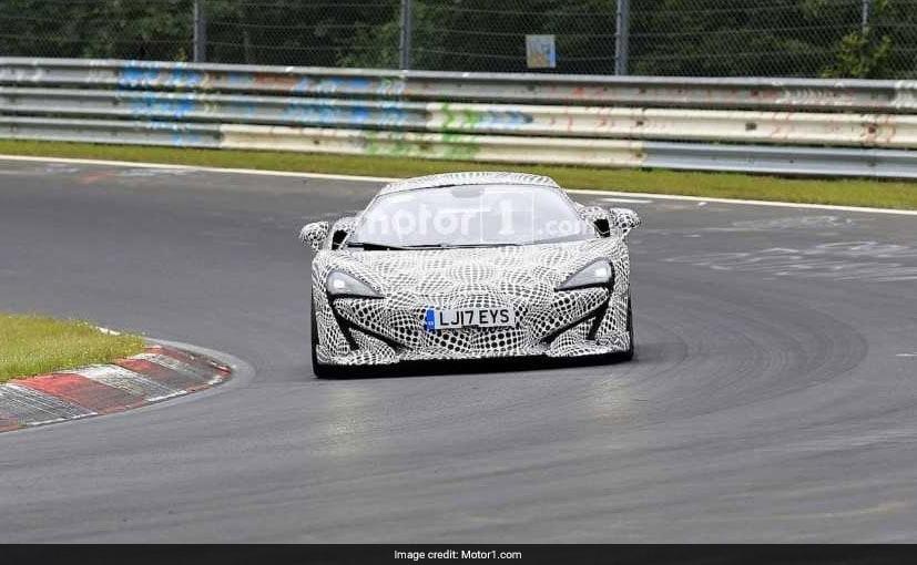 McLaren 600LT Spied At The Nurburgring