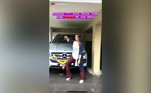 Actor Huma Qureshi Adds The Mercedes-Benz GLE SUV To Her Garage