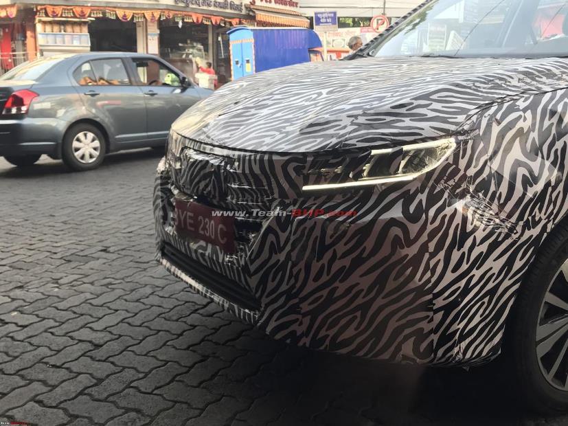 MG RX5 SUV Caught Testing In India