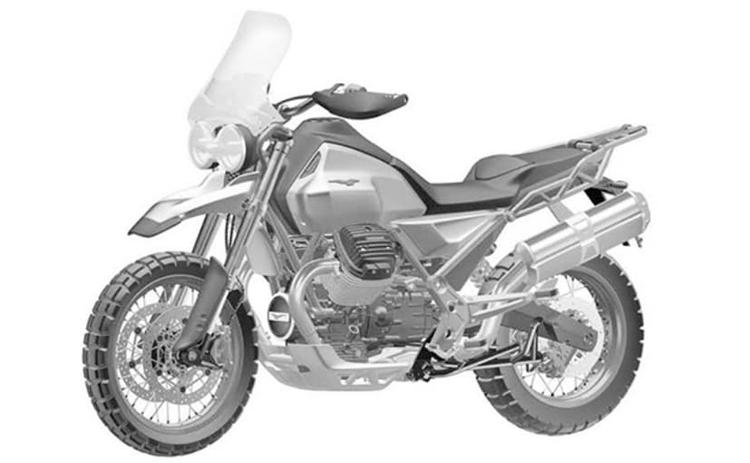 Moto Guzzi V85 Production Model Patent Filed