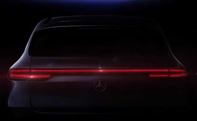 A new teaser image of the upcoming Mercedes-Benz EQC electric crossover has been released online. Slated to be unveiled on the September 4, the latest teaser image of the EQC gives us a glimpse of the electric crossover's rear section.