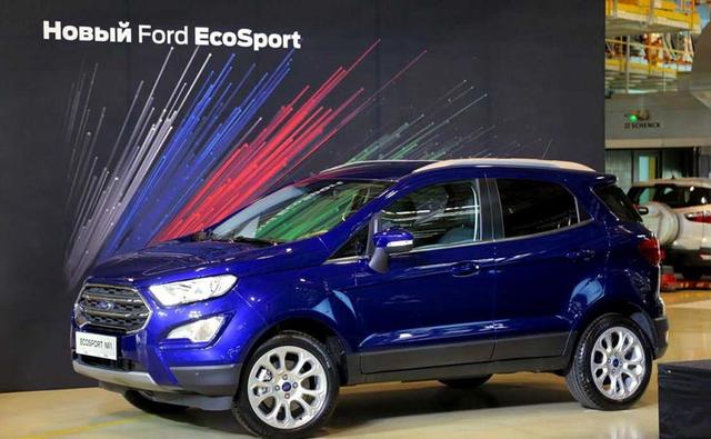 The first from the assembly line of the Russian plant was the Ford EcoSport in Deep Impact Blue colour in the Titanium Plus variant.