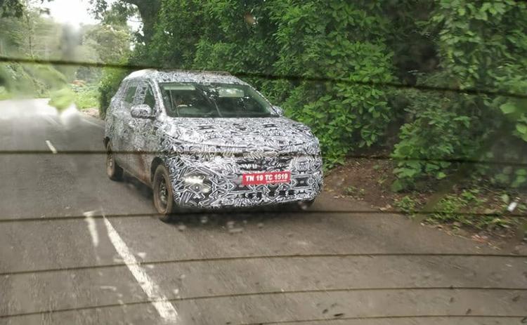 Renault Testing New MPV In India