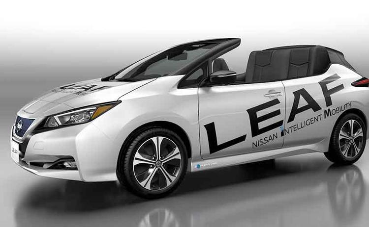 The Leaf electric vehicle managed to do what the Prius did back in the 1990s for Toyota. It showed the automaker's prospect of building a practical EV while keeping it affordable and easy-to-use. No wonder that the Nissan Leaf is a popular offering in its segment globally and the automaker has now sold over one lakh examples of the Leaf in its home country Japan. To commemorate the special occasion, Nissan has producee this one-off Leaf Convertible, bringing a dash of flamboyance to the electric car.