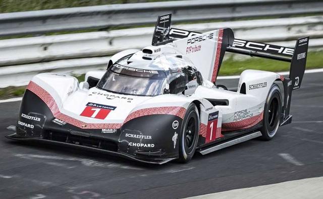 With 5 minutes and 19.55 seconds on the stopwatch Timo Bernhard crossed the finish line of the Nurburgring-Nordschleife at the wheel of the Porsche 919 Hybrid Evo.