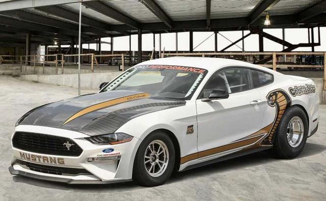 The Ford Performance Parts team developed the 50th Anniversary car to be the most powerful and quickest Mustang Cobra Jet from the factory ever.