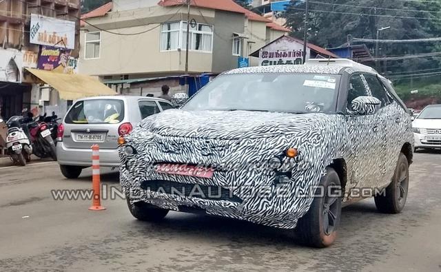 Images of a prototype SUV based on the Tata H5X concept have yet again surfaced online. Tata Motors has been extensively testing the SUV in various parts of the country, and this time around, the test mule was spotted in Ooty.
