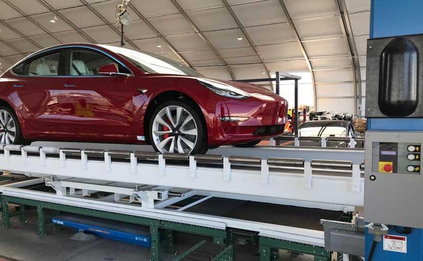 First-Ever Tesla Model 3 Dual Motor Performance Rolls Off New Assembly Line