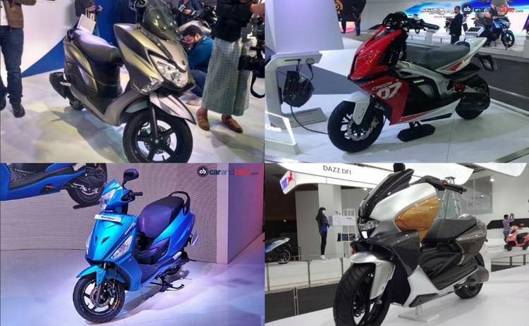 The Auto Expo 2018 provided us a glimpse of the upcoming scooter launches including concepts and production ready offerings that will hit the shelves over the course of the next one year. For the informed scooter buyer out there then, here are the upcoming scooters in India that will be making their way to the market in 2018 and 2019.