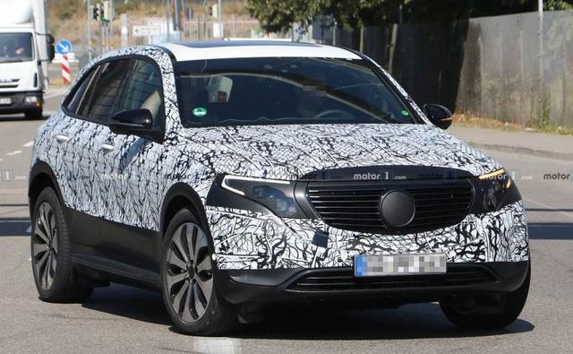 Near-Production Mercedes-Benz EQ C Spotted Testing Ahead Of Debut