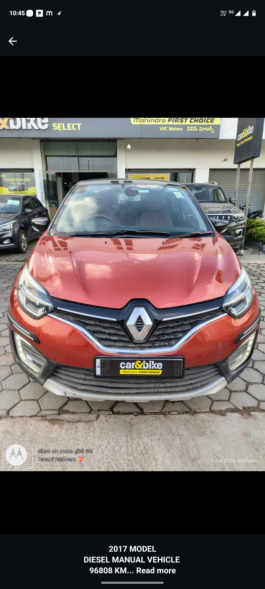 Used 2017 Renault Captur Used 2017 Renault Captur