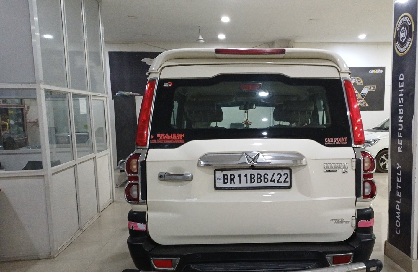 View 2022 Mahindra Scorpio Classic S 7 Seater Image 4 Used 2022 Mahindra Scorpio Classic S 7 Seater Image 4