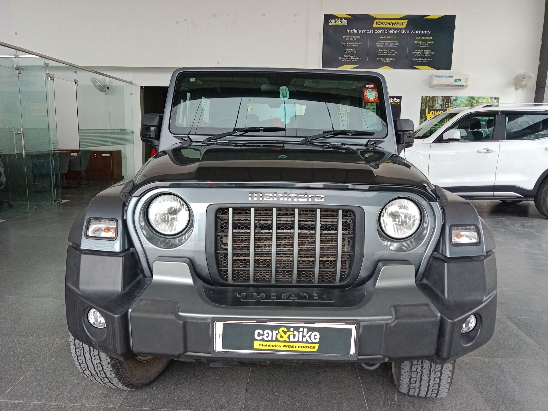 View 2022 Mahindra Thar LX Automatic 4 Seater Hard Top Diesel Image 2 Used 2022 Mahindra Thar LX Automatic 4 Seater Hard Top Diesel Image 2