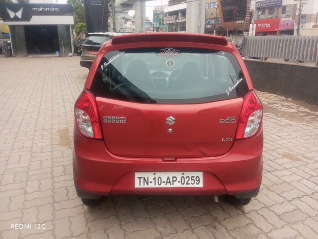 View Maruti Suzuki Alto 800 Image 3 Used Maruti Suzuki Alto 800 Image 3