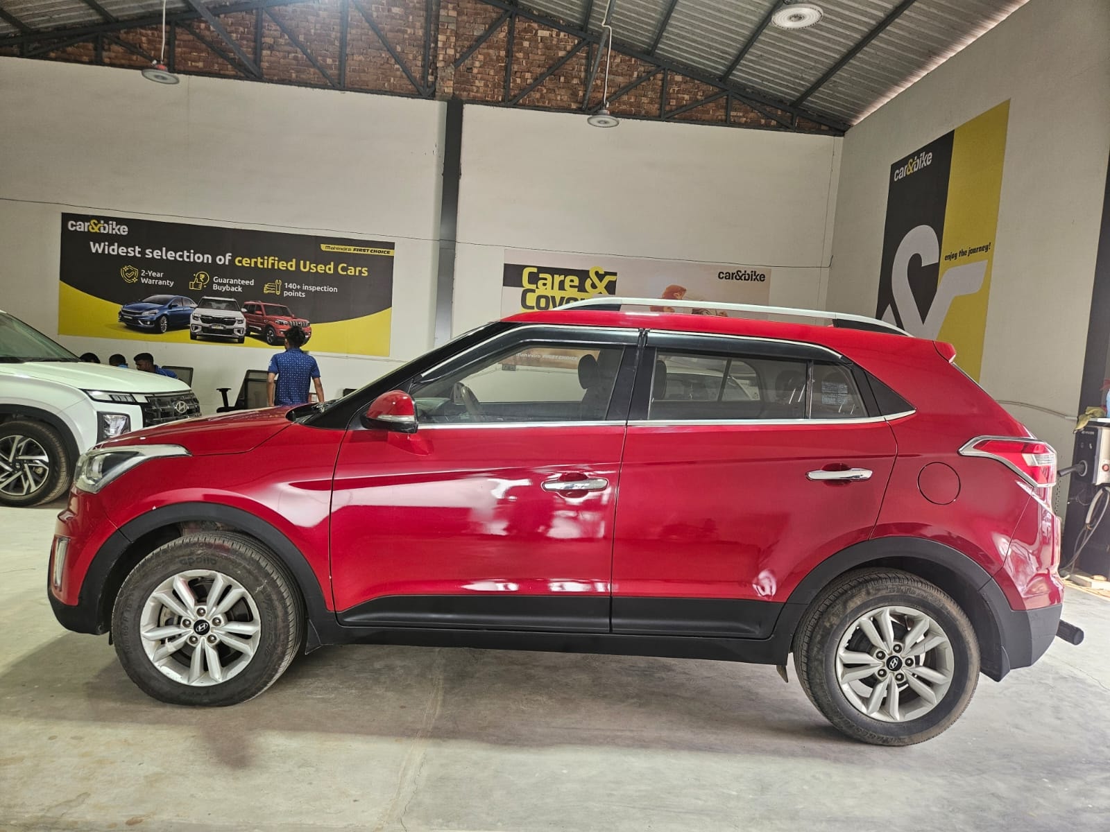 View 2017 Hyundai Creta 1.6 SX Plus Diesel AT Image 4 Used 2017 Hyundai Creta 1.6 SX Plus Diesel AT Image 4