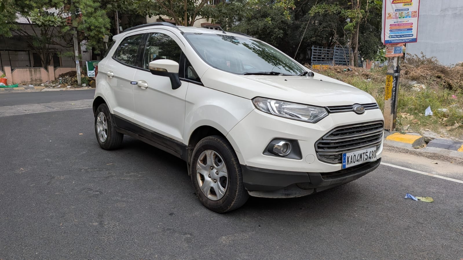 View 2017 Ford EcoSport 1.5 TDCi Diesel Trend BS IV Image 12 Used 2017 Ford EcoSport 1.5 TDCi Diesel Trend BS IV Image 12