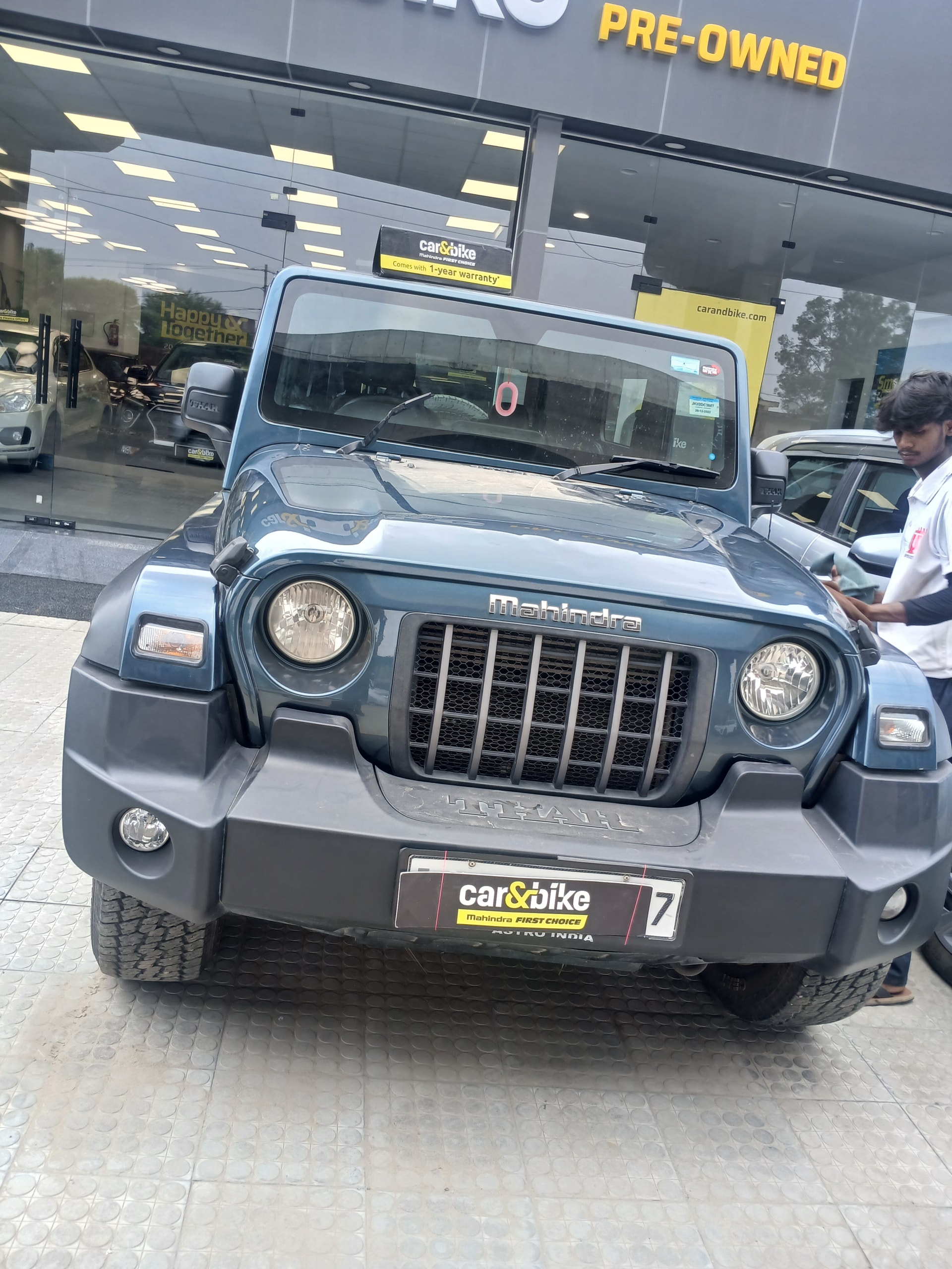View 2022 Mahindra Thar LX Manual 4 Seater Hard Top Diesel Image 2 Used 2022 Mahindra Thar LX Manual 4 Seater Hard Top Diesel Image 2