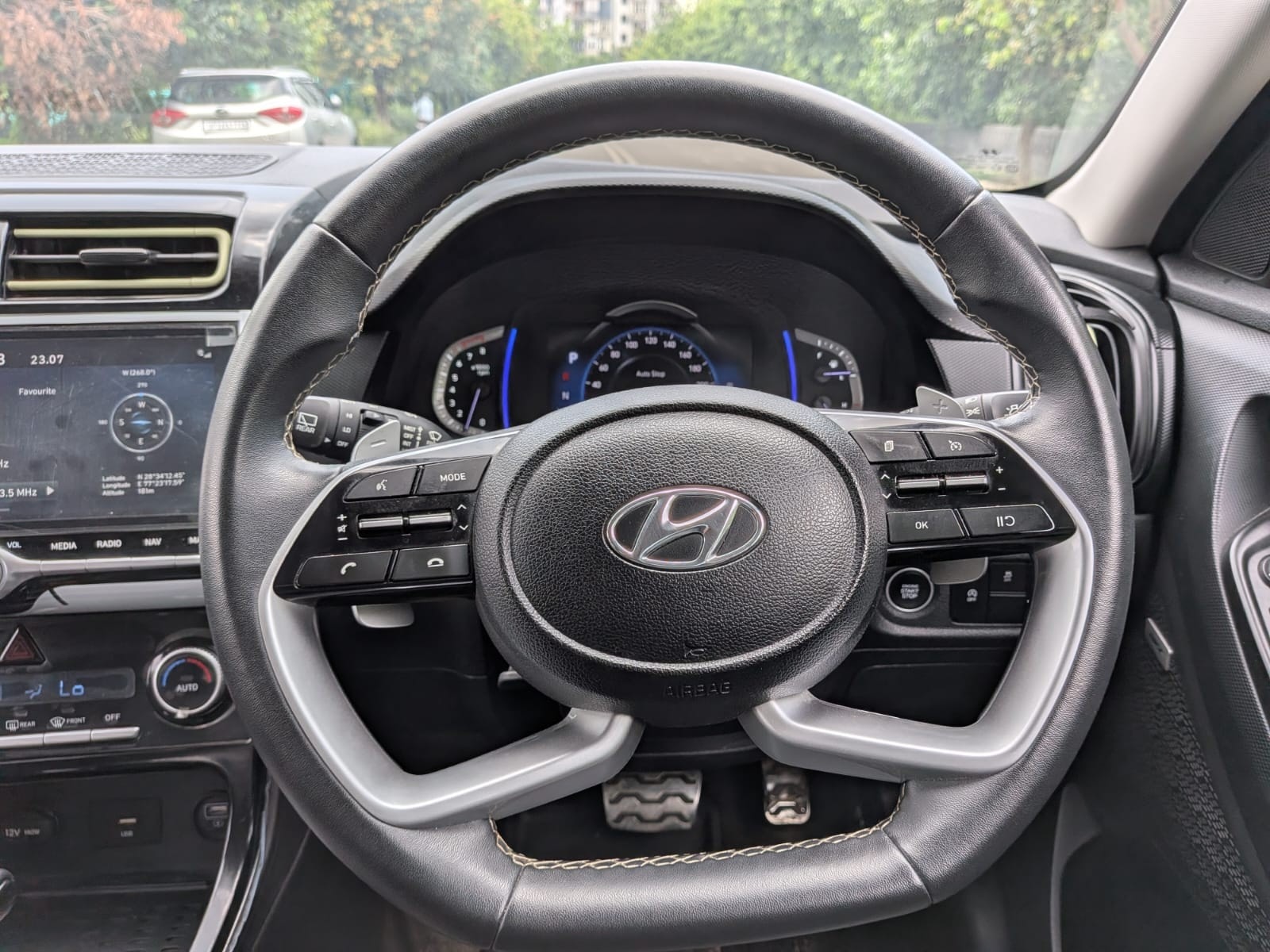 View 2023 Hyundai Creta 1.5 SX (O) AT Petrol Adventure Edition Image 11 Used 2023 Hyundai Creta 1.5 SX (O) AT Petrol Adventure Edition Image 11