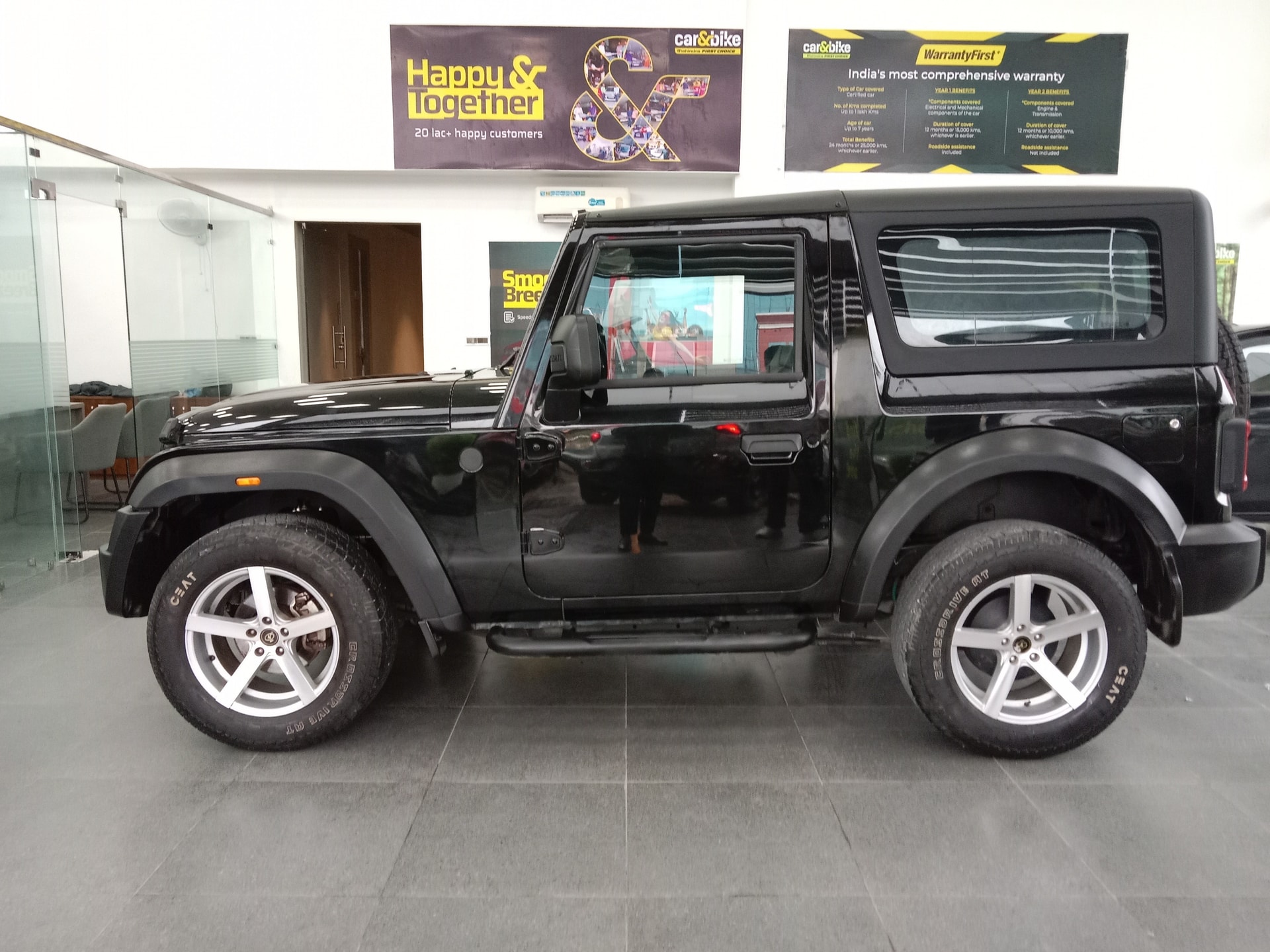 View 2024 Mahindra Thar AX OPT RWD Manual 4 Seater Hard Top Diesel Image 6 Used 2024 Mahindra Thar AX OPT RWD Manual 4 Seater Hard Top Diesel Image 6