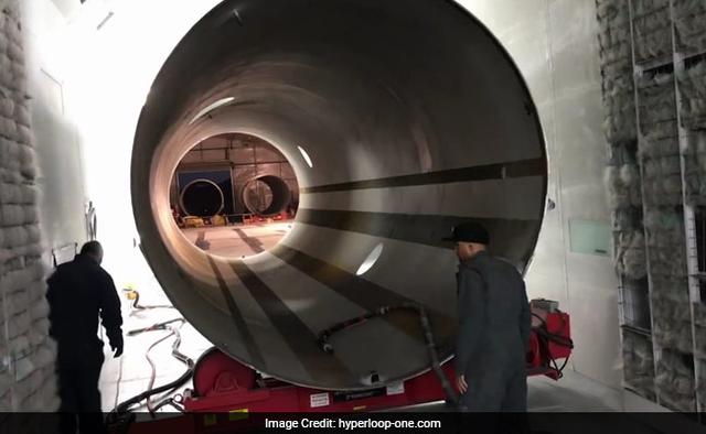 High-speed transportation system Hyperloop One has successfully tested its prototype passenger pod, reaching a speed of up to 310 km per hour.