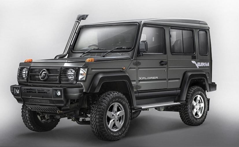 2017 Force Gurkha With BS-IV Compliant Engine Launched; Prices Start At Rs. 8.38 Lakh