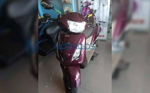 BS IV Compliant 2017 TVS Jupiter Spotted Ahead Of Launch